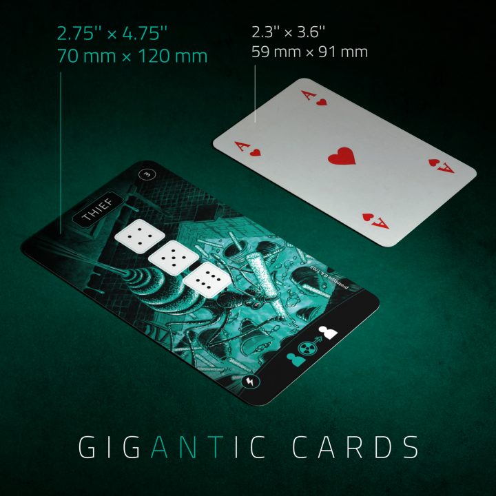 NucleAnts, playing cards, tarot-size
